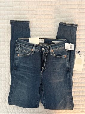 Citizens Of Humanity Women's Medium-Dark Blue Skinny Jeans